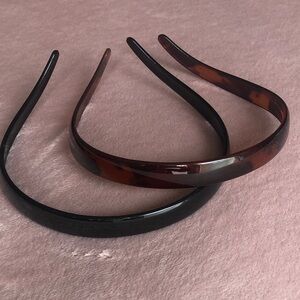 Classic Black and Tortoiseshell Women’s Headband Set